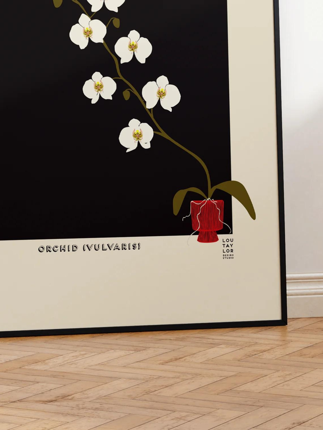 orchid Giclee print