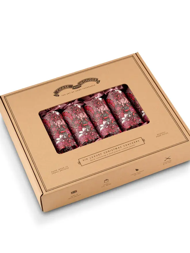 Christmas Jewels Luxury Christmas Crackers (Set Of 6)