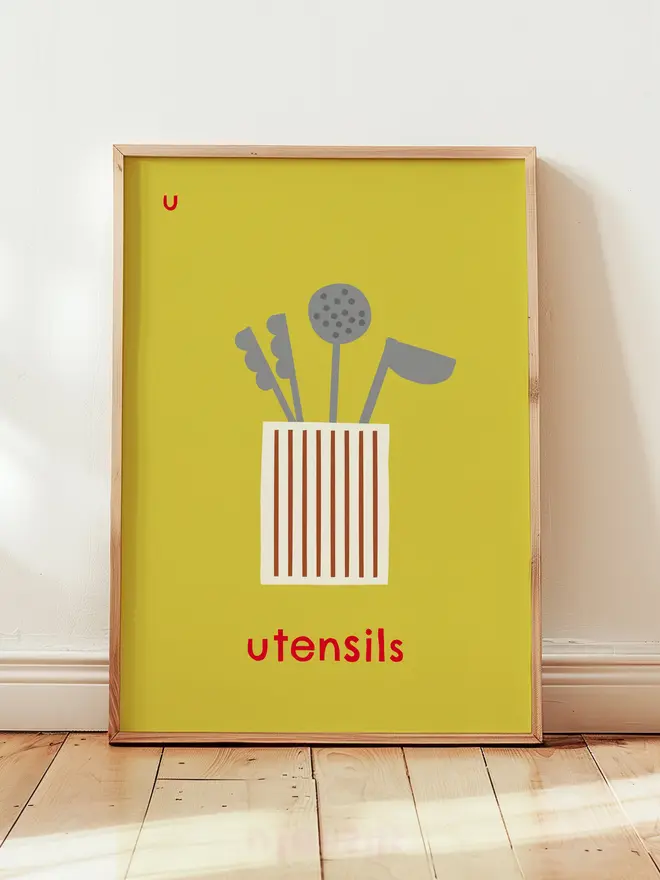 'Utensils' Print