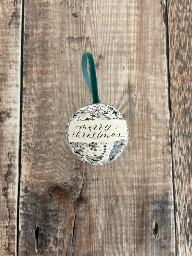Liberty fabric bauble floral pattern