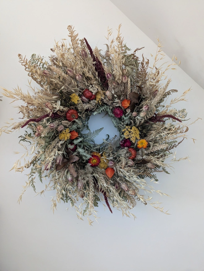 autumnal wreath