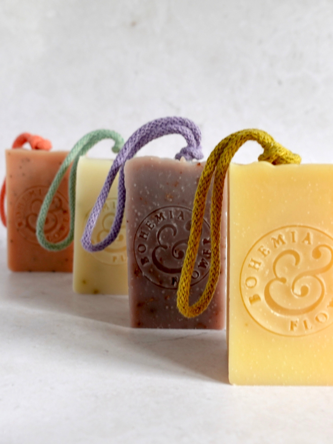 Soap on a rope group shots