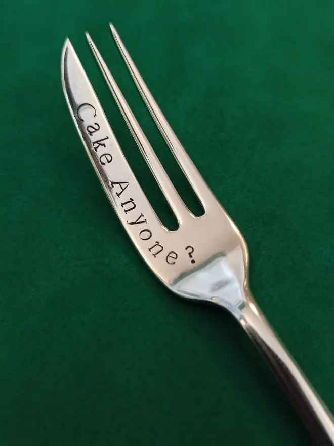 Personalised Vintage Cake Fork