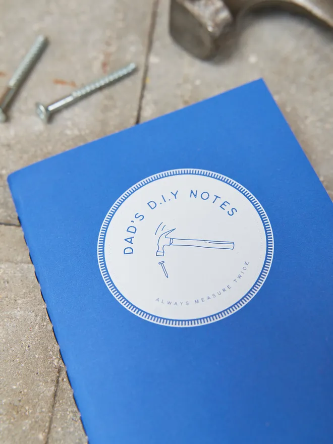 Dad's DIY Notes notebook
