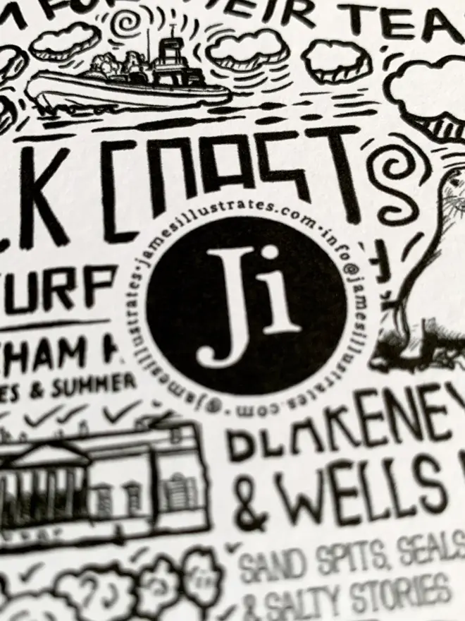 Norfolk greetings card