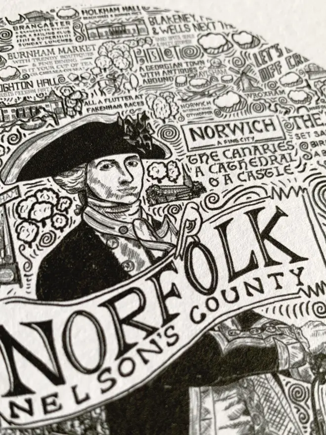 Norfolk greetings card