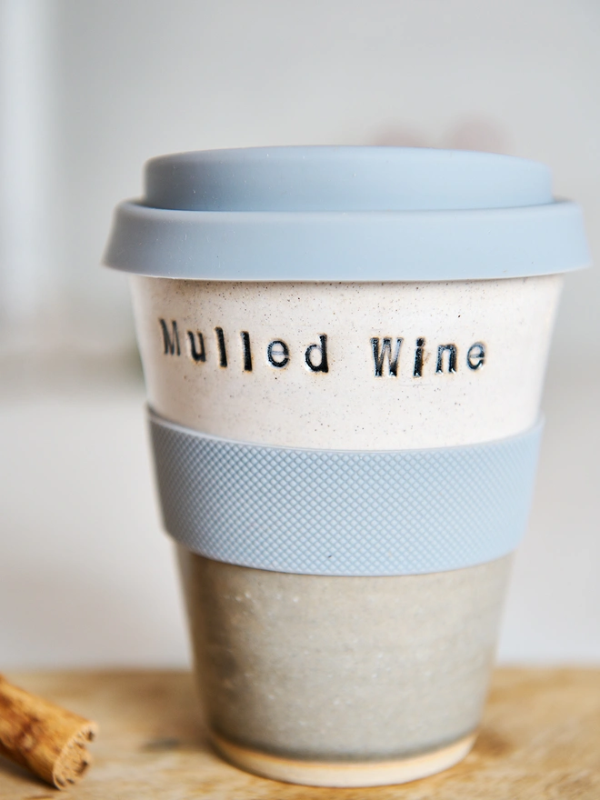 ceramic travel mug mulled wine