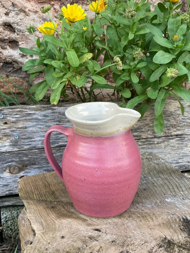 Medium Raspberry Jug