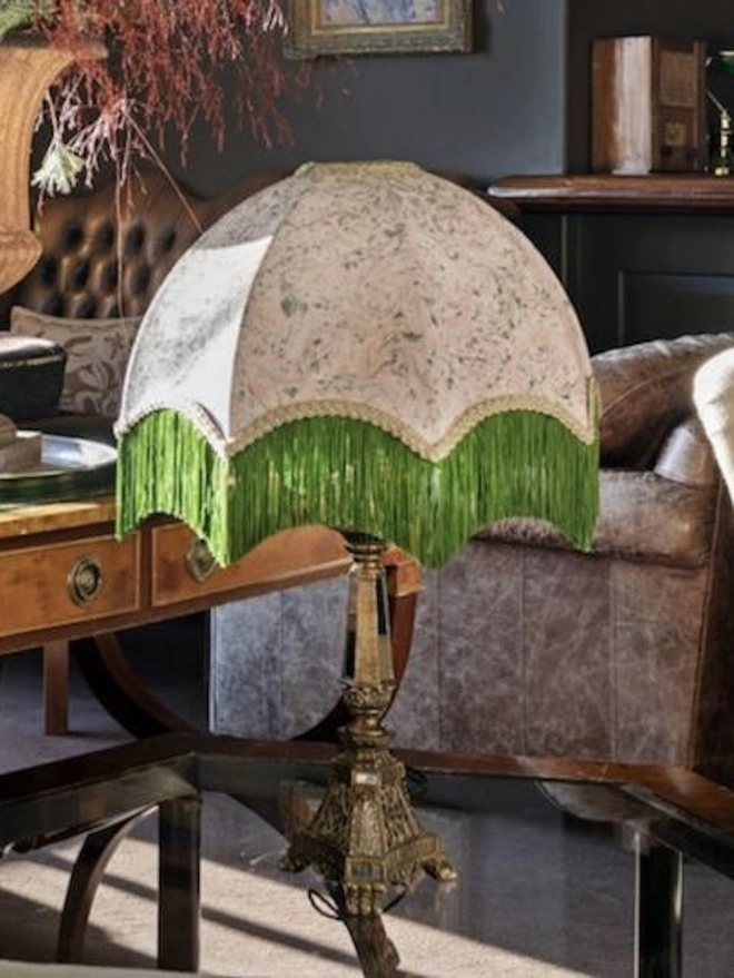The Lucile Fringed Lampshade