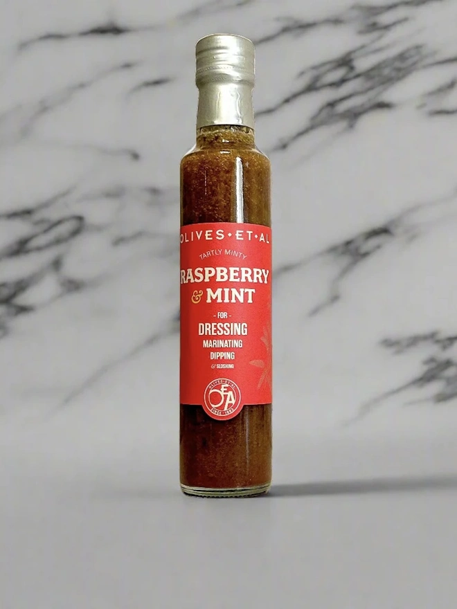Tart Raspberry & Mint Dressing & Marinade