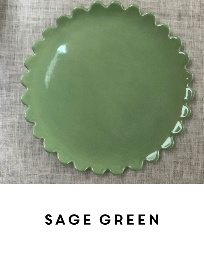Large Side Plate - Daisy Edge