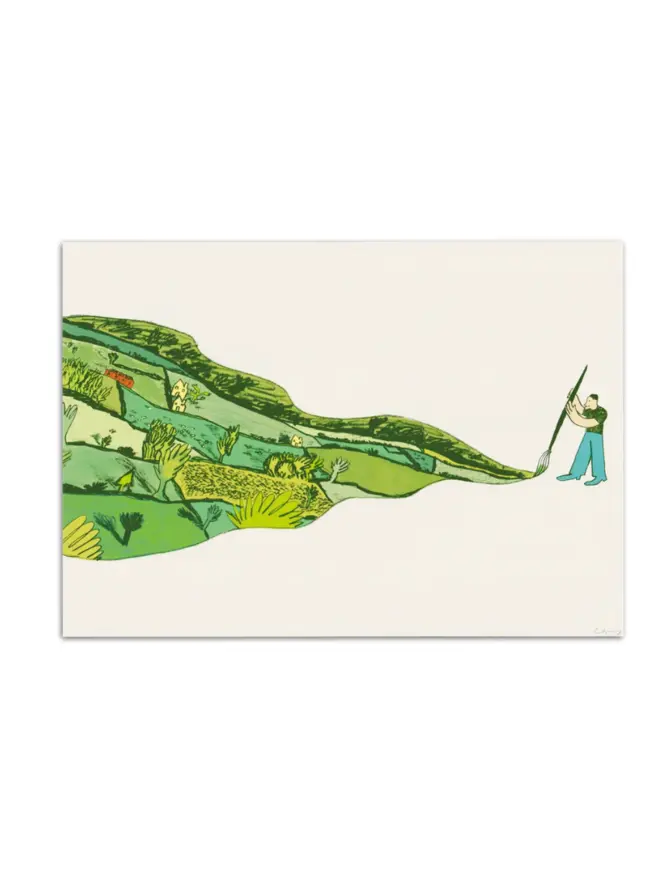 'Countryside Is My Favourite Colour' Print 