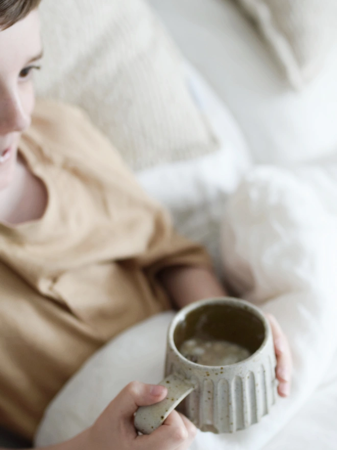 stoneware mug