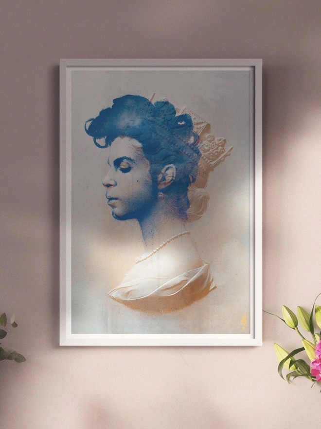 'Purple Reign' Prince Art Print