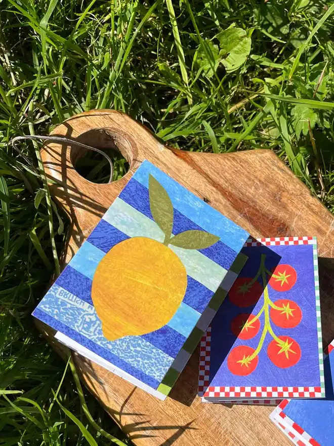 Citrus concertina card