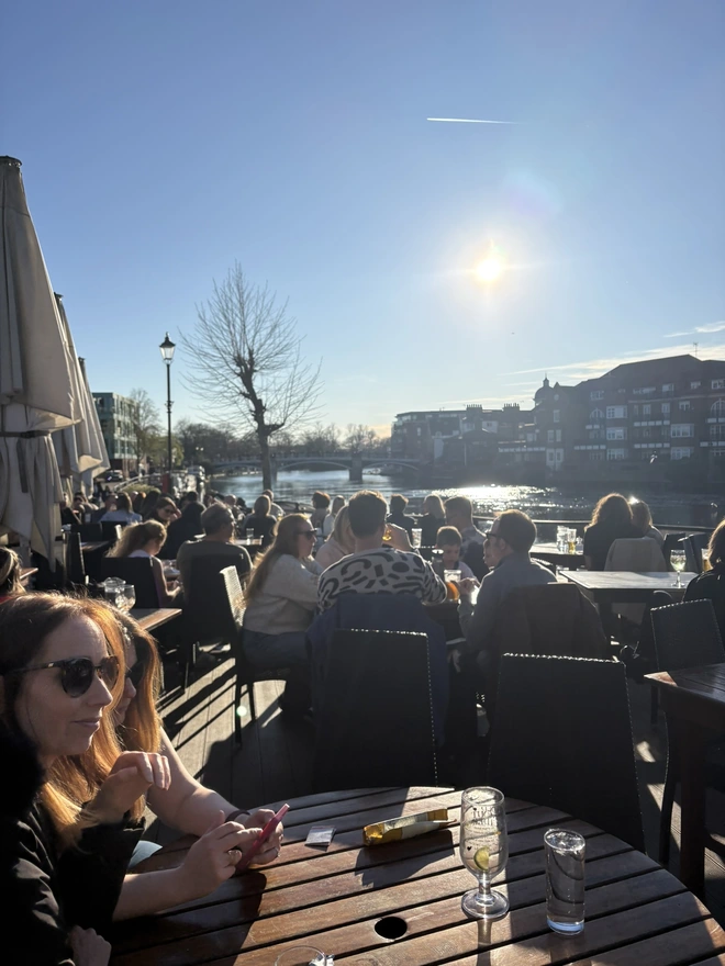 The view from The Boatman