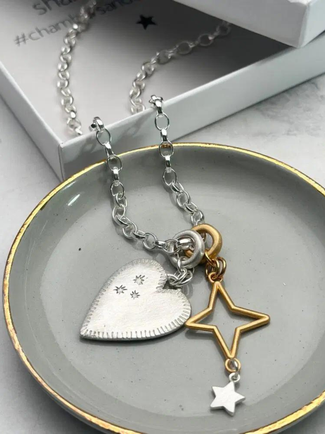 Heart necklace