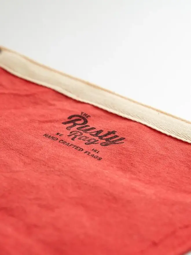 'Little Victories' Vintage Style Cotton Canvas Pennant 