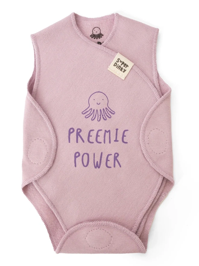 'Preemie Power' Neonatal Intensive Care Unit Baby Vest