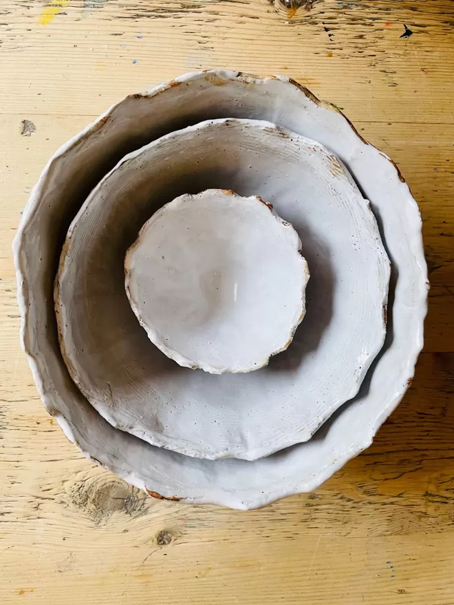 Limpet Shell Ceramic  Bowl Charlotte Cadzow