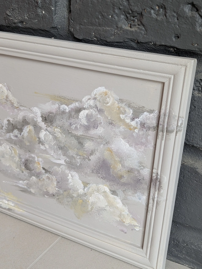 abstract cloud painting