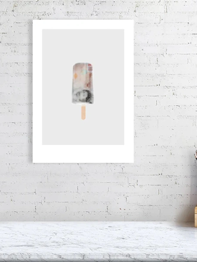 Ten Pound Note Ice Lolly Giclée Print
