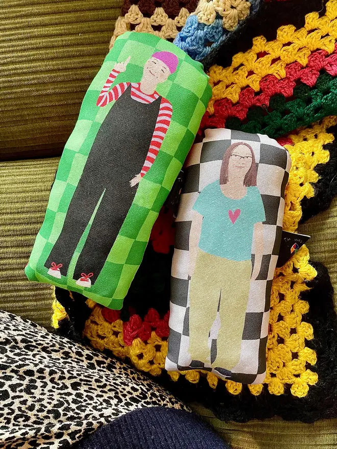 These plushies can be ordered as a set or just a single doll.