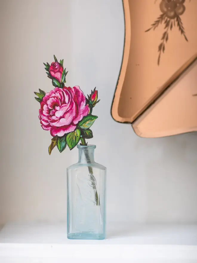 Rose wooden stem