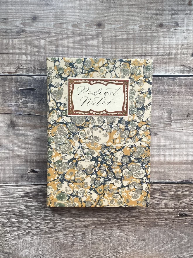 Marbled Notebook 3