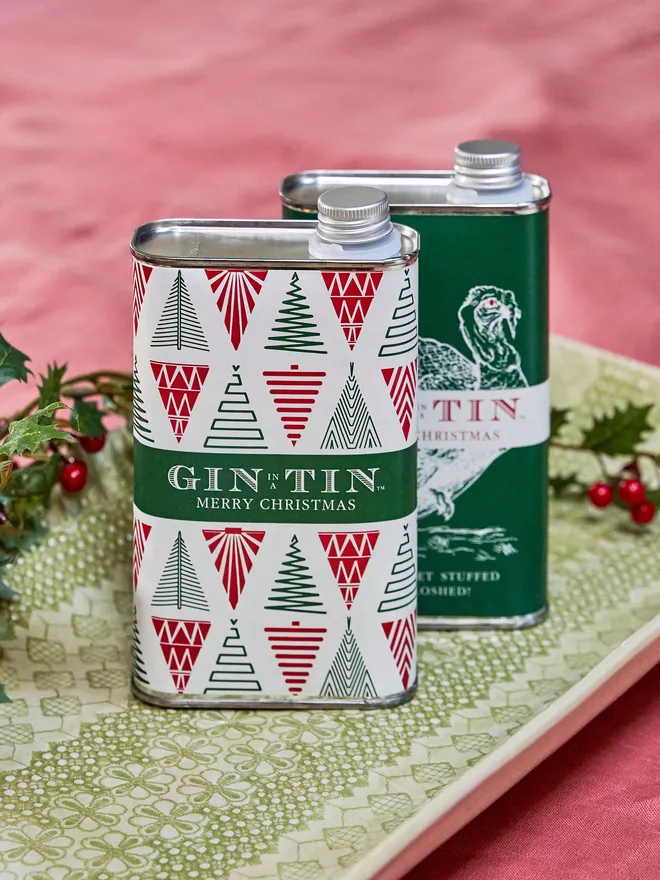 Limited Edition Festive Pine Gin In A Tin