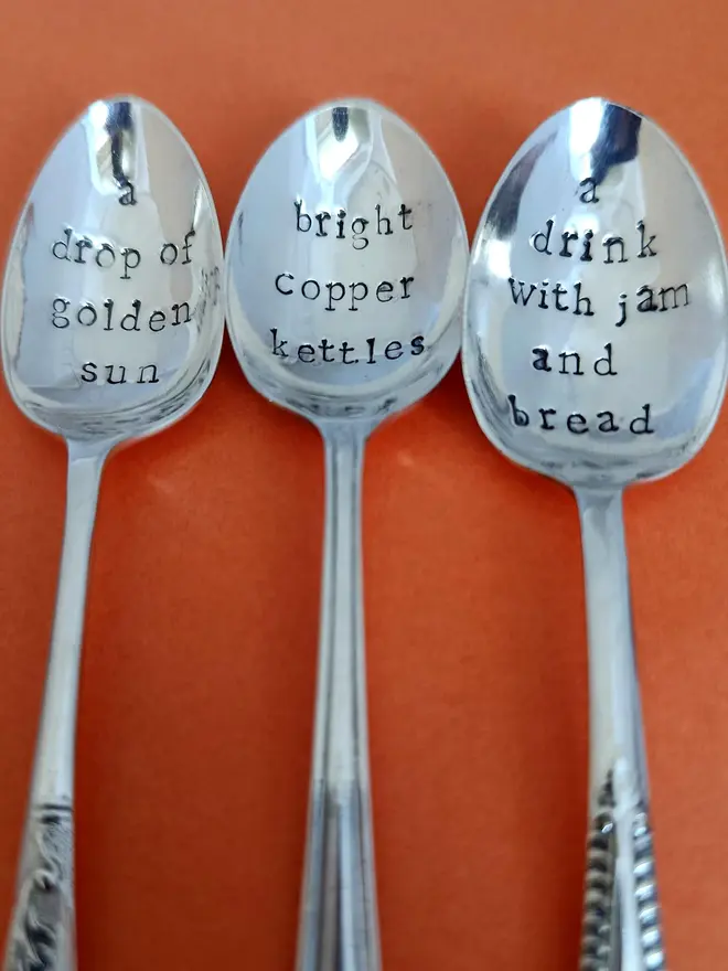 Sound Of Music Vintage Silver Teaspoon