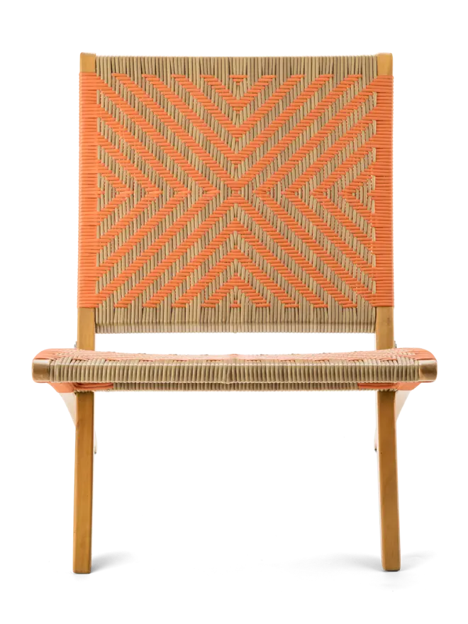 Coral lounge chair front