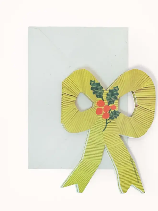 concertina bow card