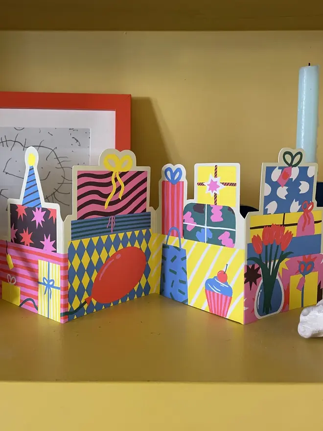 Presents Concertina Card