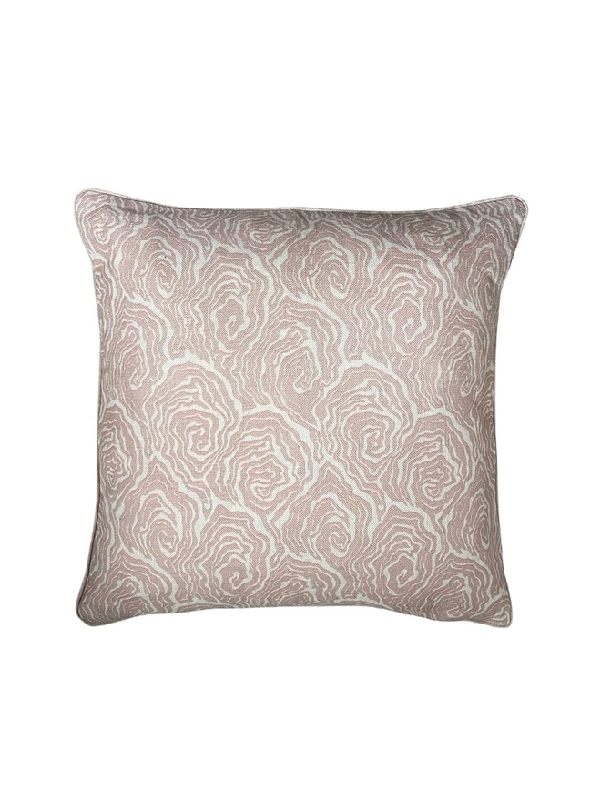 Oysters Venus Pink Cushion