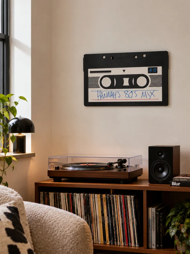 Visualisation of Tape Artwork on a wall
