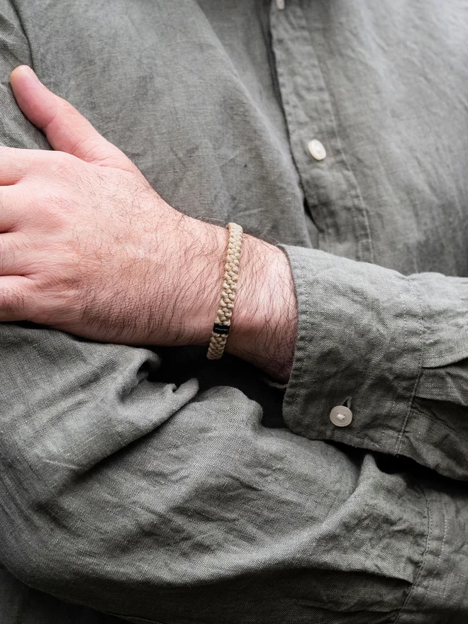 man rope bracelet