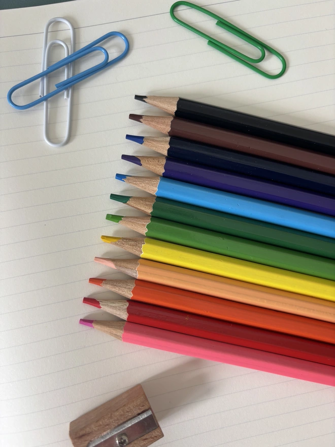 Personalised Colouring Pencil Set
