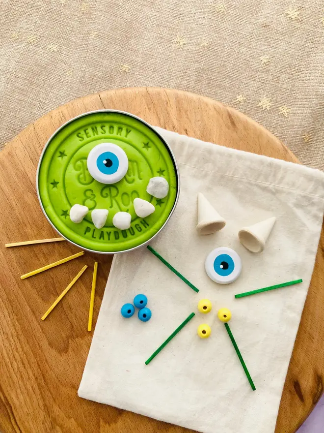 Halloween Monster Playdough Kit