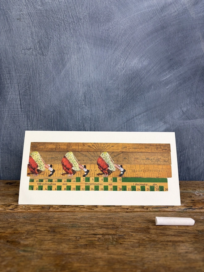 On A Roll Art Card