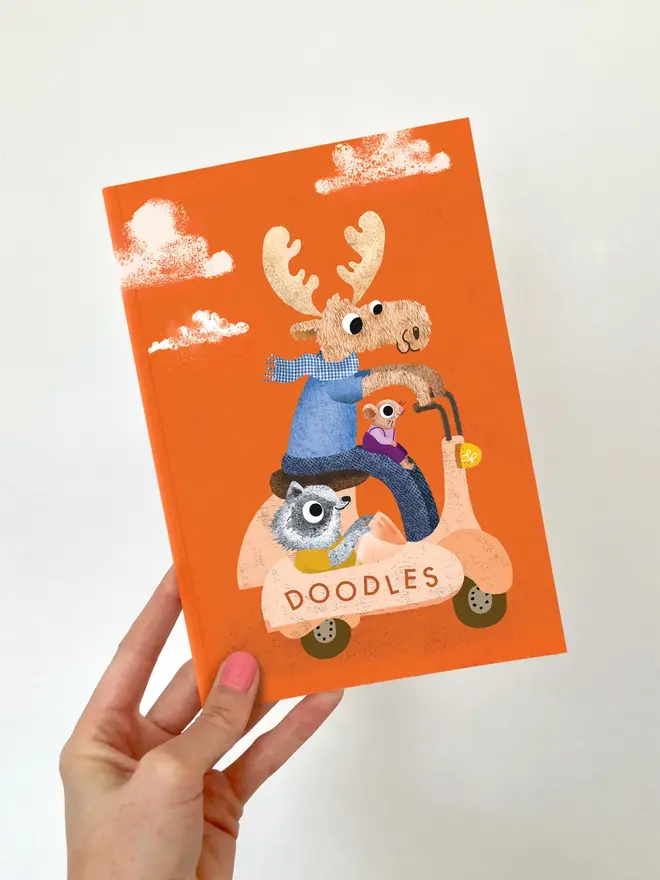 motorcycle moose a5 notebook