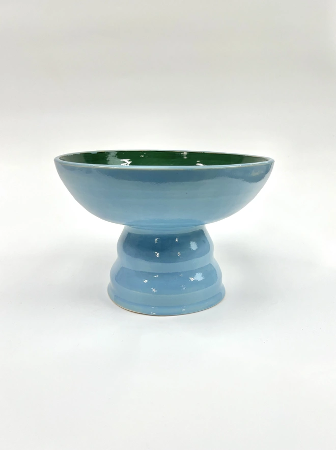 Sky blue pedestal