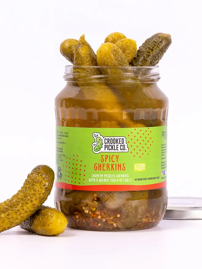 Spicy Gherkins