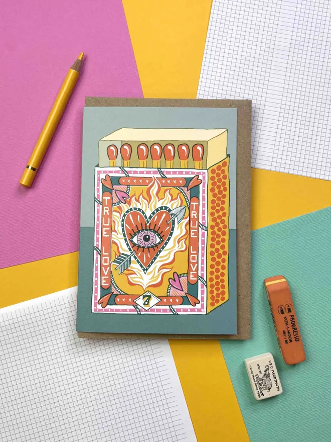 True Love Match Card