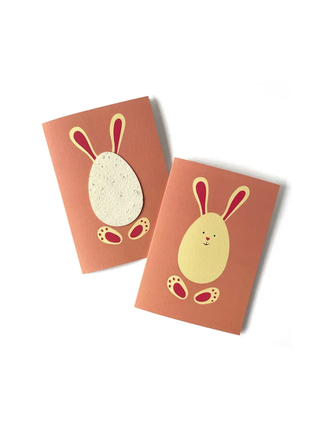 Easter Bunny Plantable Easter Card