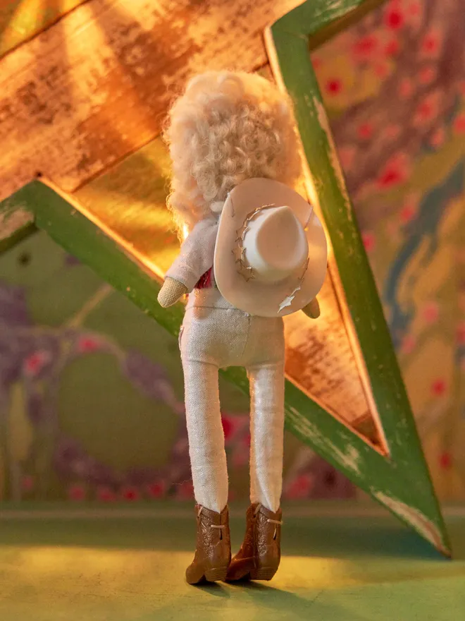 Dolly parton decorative doll