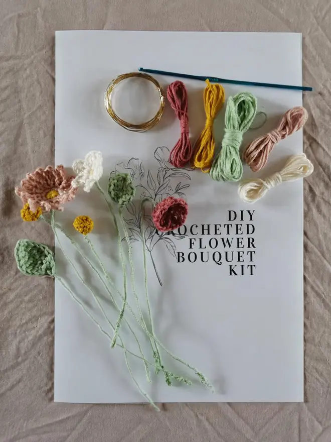 everlasting flower posy