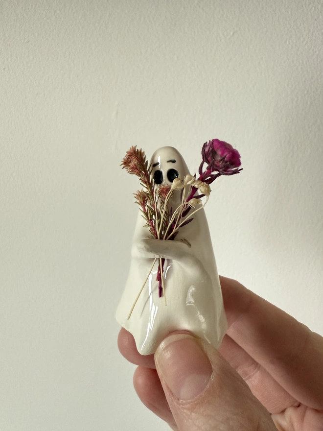 Ceramic Mini Ghosts that Hold Things (Club Holly & Co)