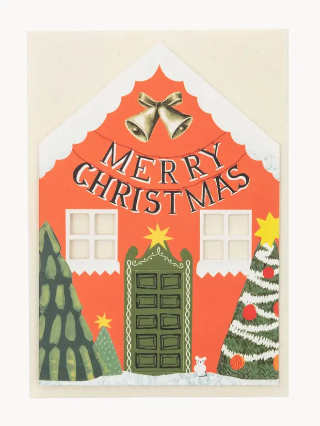 Christmas house card