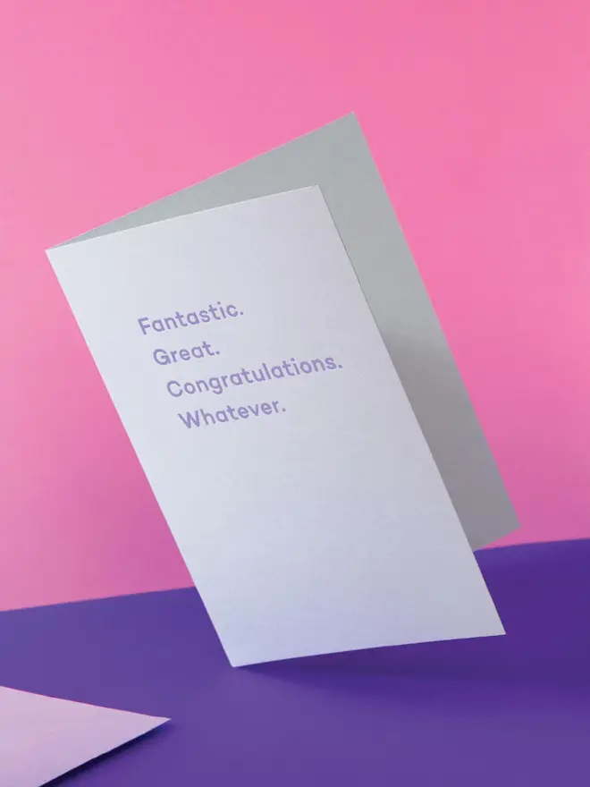 congratulations whatever greetings card
